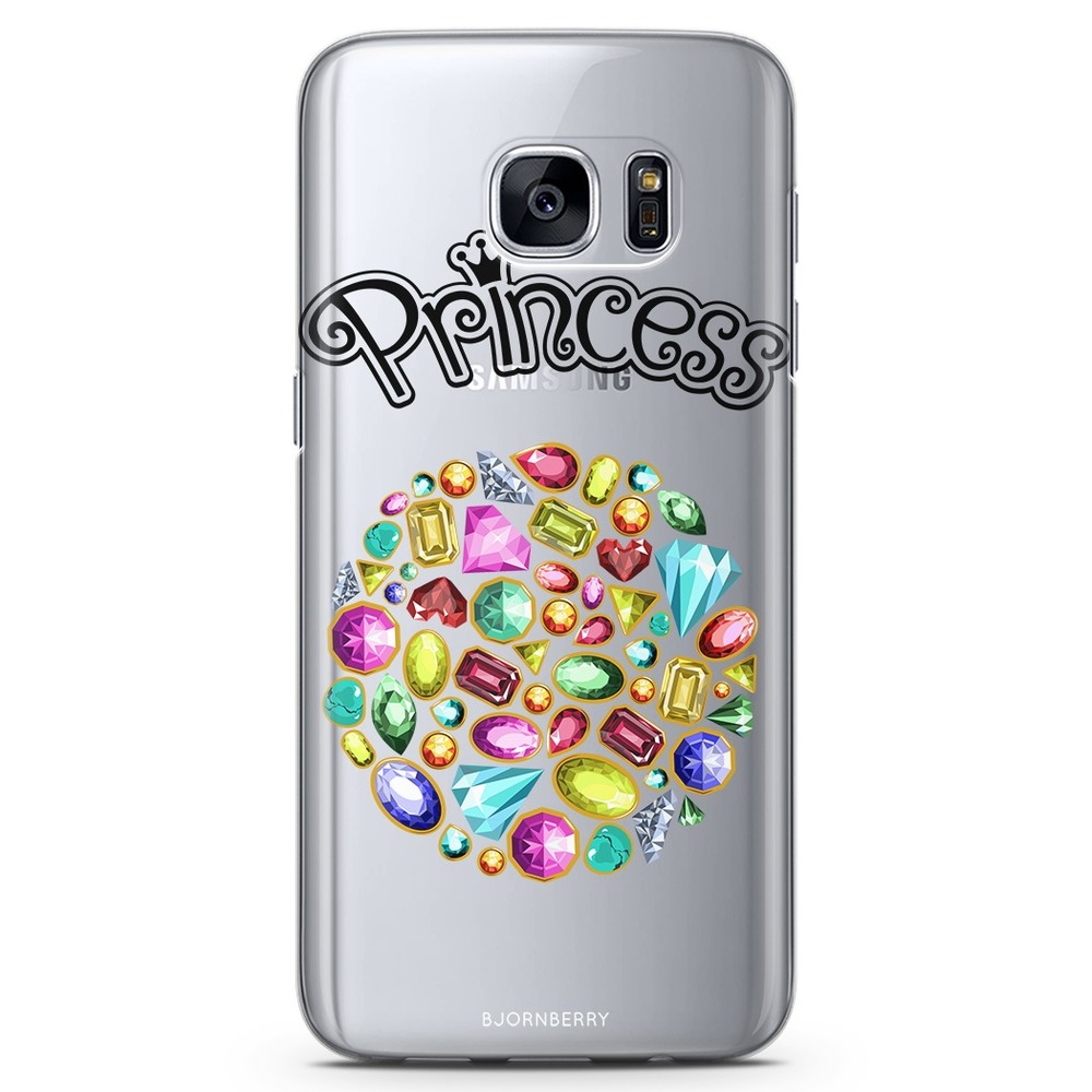 Samsung Galaxy S7 TPU Case - Princess Diamonds