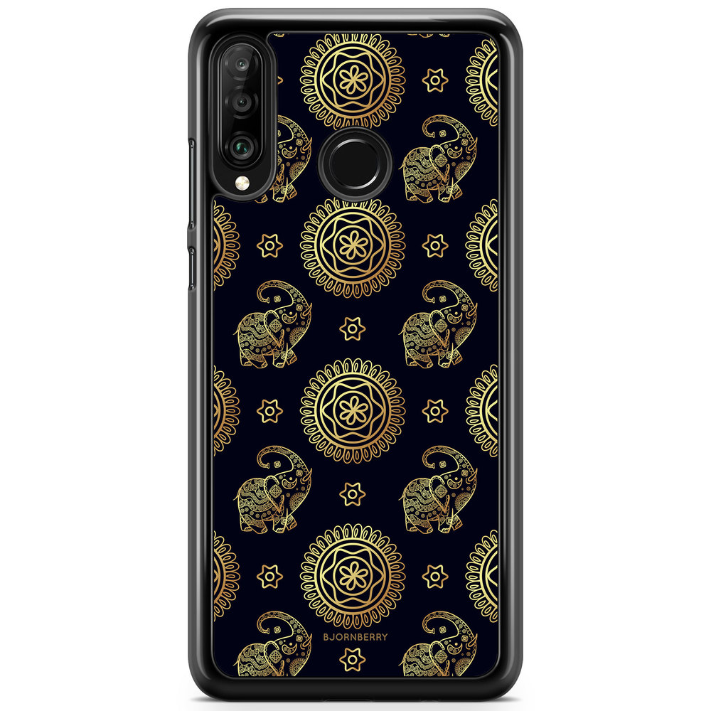 Huawei P30 Lite Case - Elephant Gold