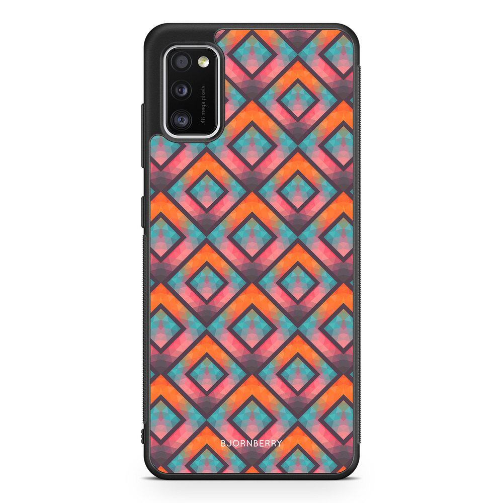 Samsung Galaxy A41 Case - Retro Squares