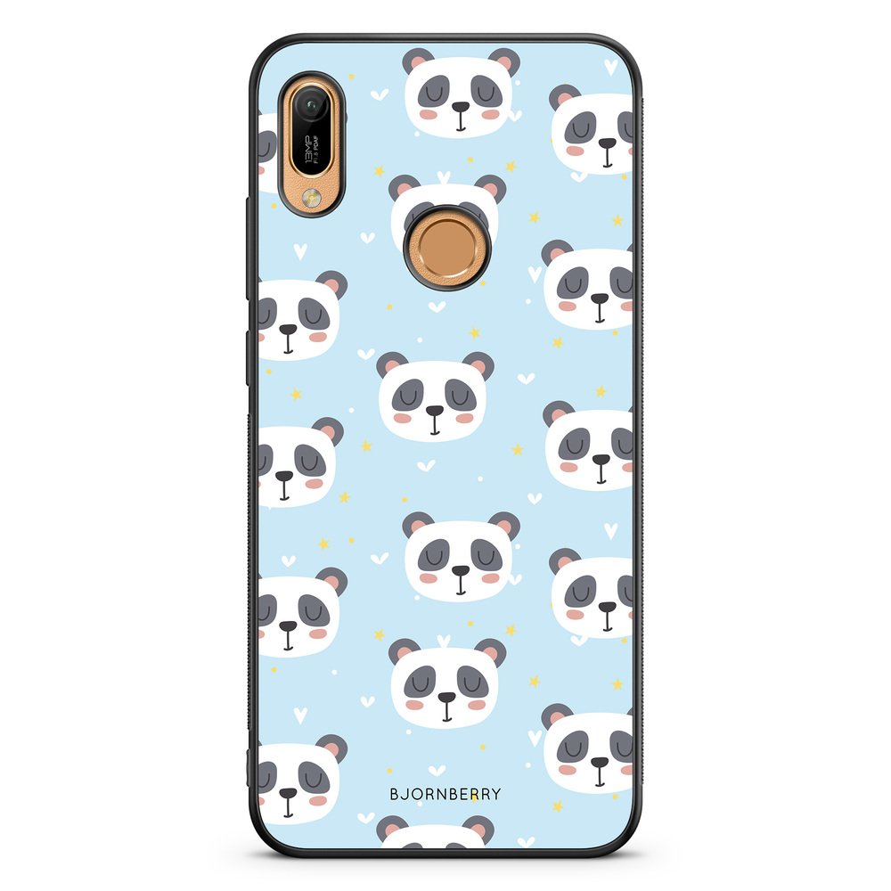 Huawei Y6 2019 Case - Panda Pattern