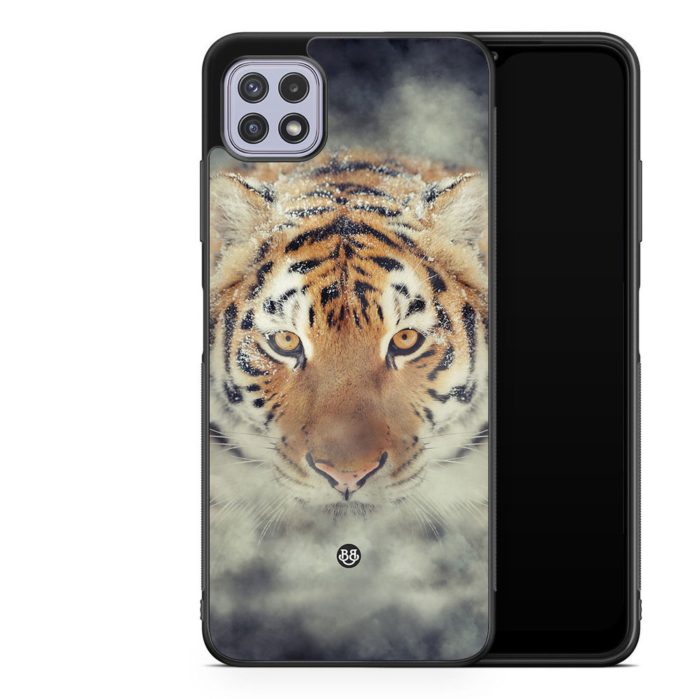 Samsung Galaxy A22 4G Case - Tiger smoke