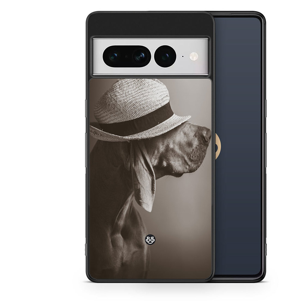 Google Pixel 7 Pro Case - Dog With Hat