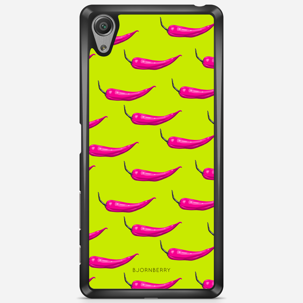 Sony Xperia X Performance Case - Chilli Pattern