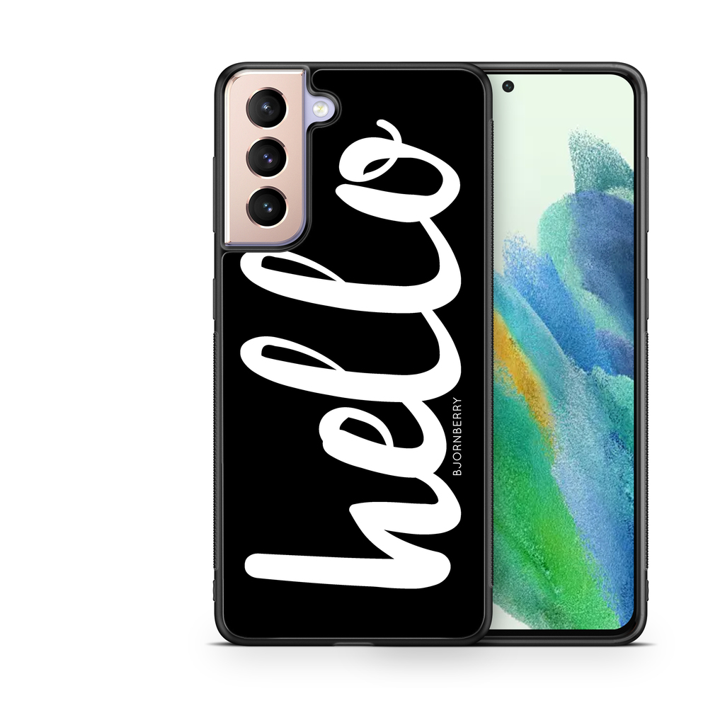 Samsung Galaxy S21 FE 5G Case - Hello White