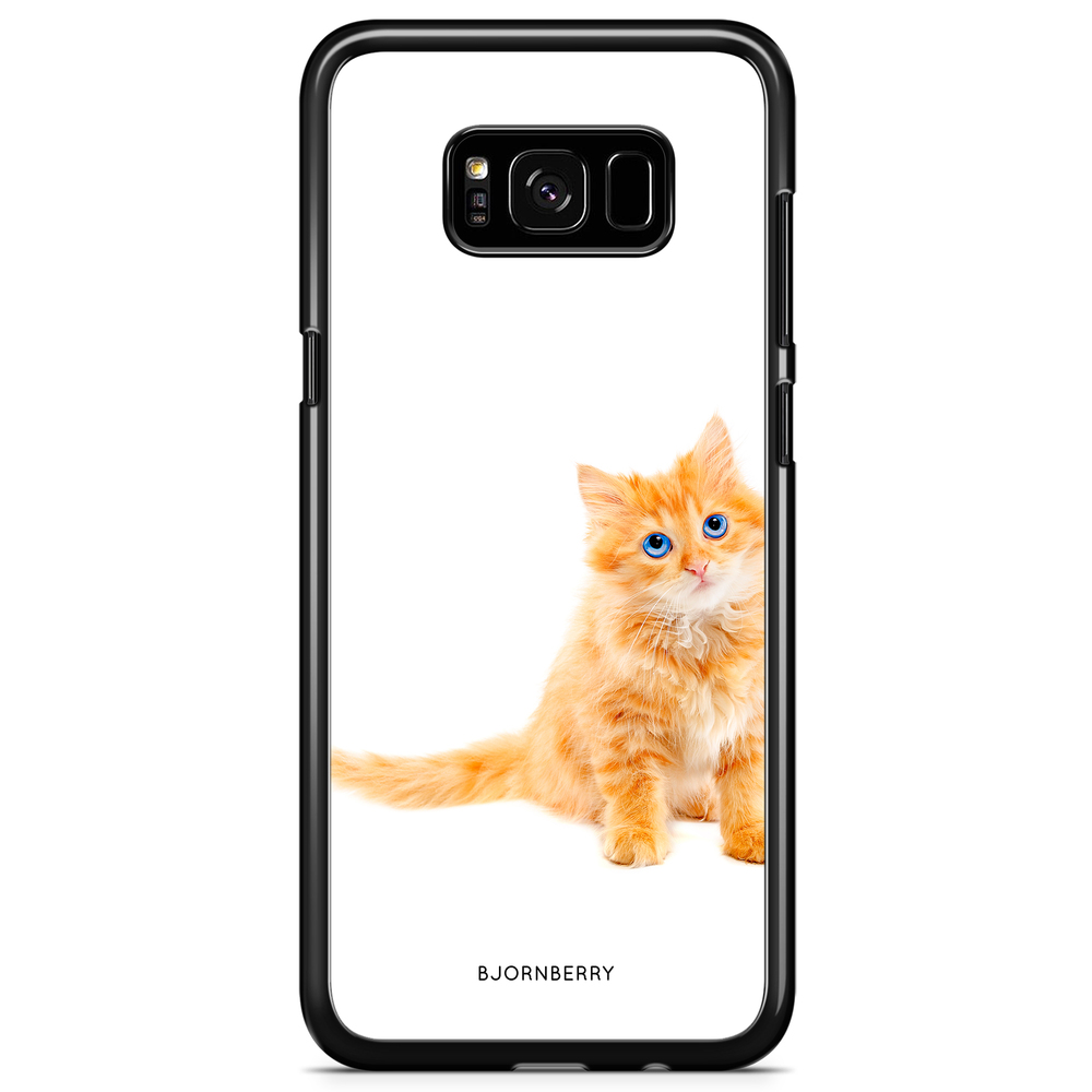 Samsung Galaxy S8 Plus Case - Small Brown Cat