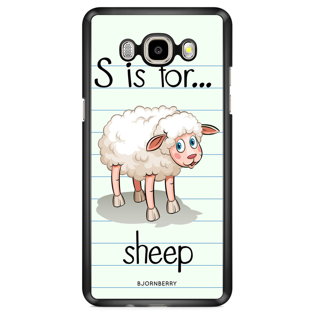 Samsung Galaxy J7 (2016) Case - S is for Sheep