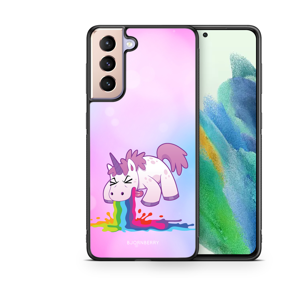 Samsung Galaxy S21 FE 5G Case - Puking Unicorn