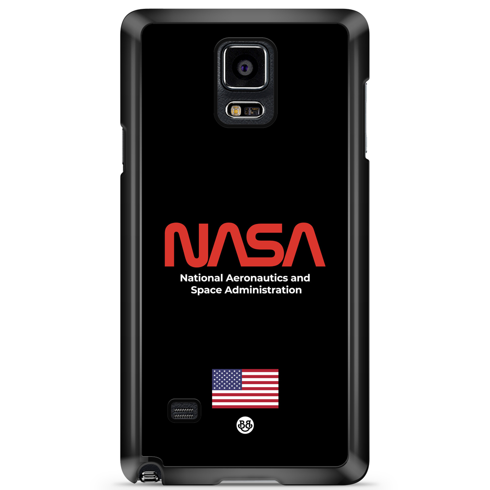Samsung Galaxy Note 4 Case - NASA Worm Black