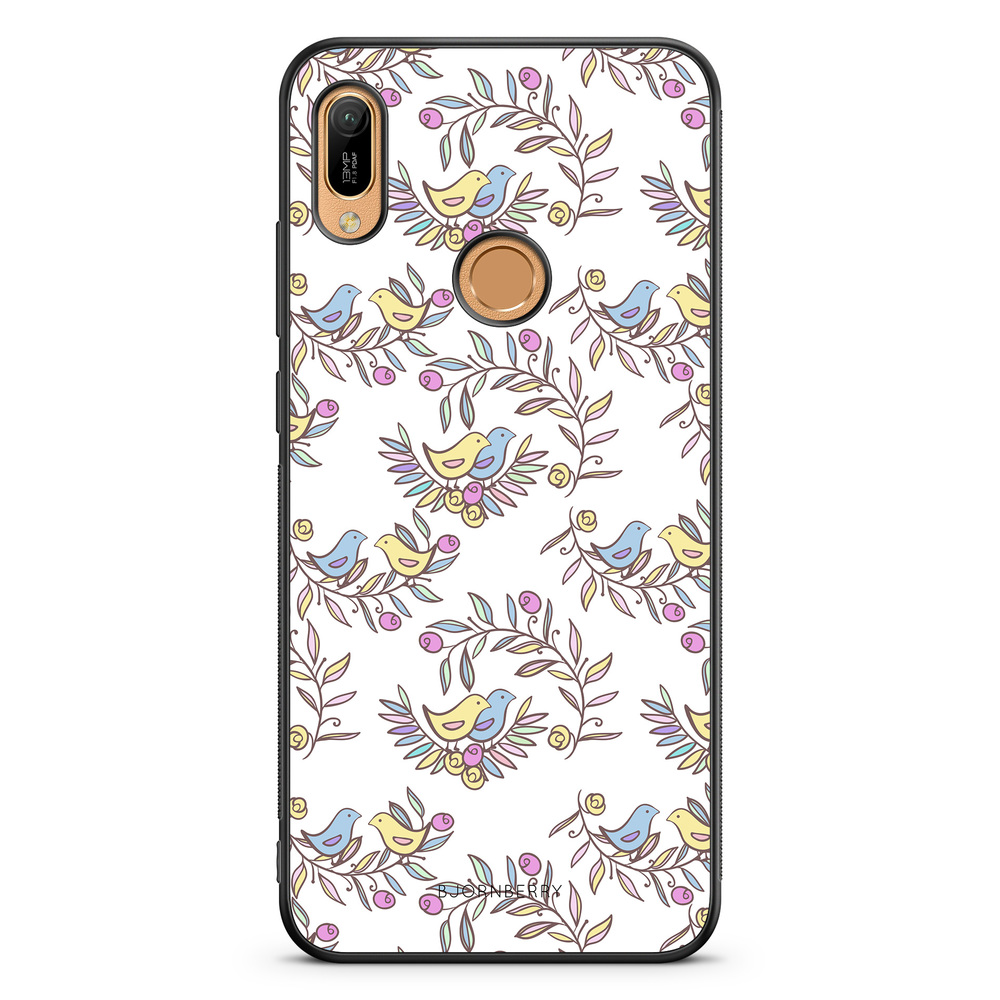 Huawei Y6 2019 Case - Bird Pattern
