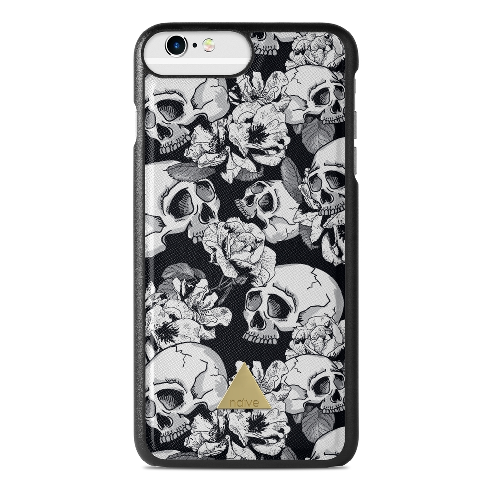 Naive iPhone 6 Plus / 6s Plus Case - Skulls & Roses