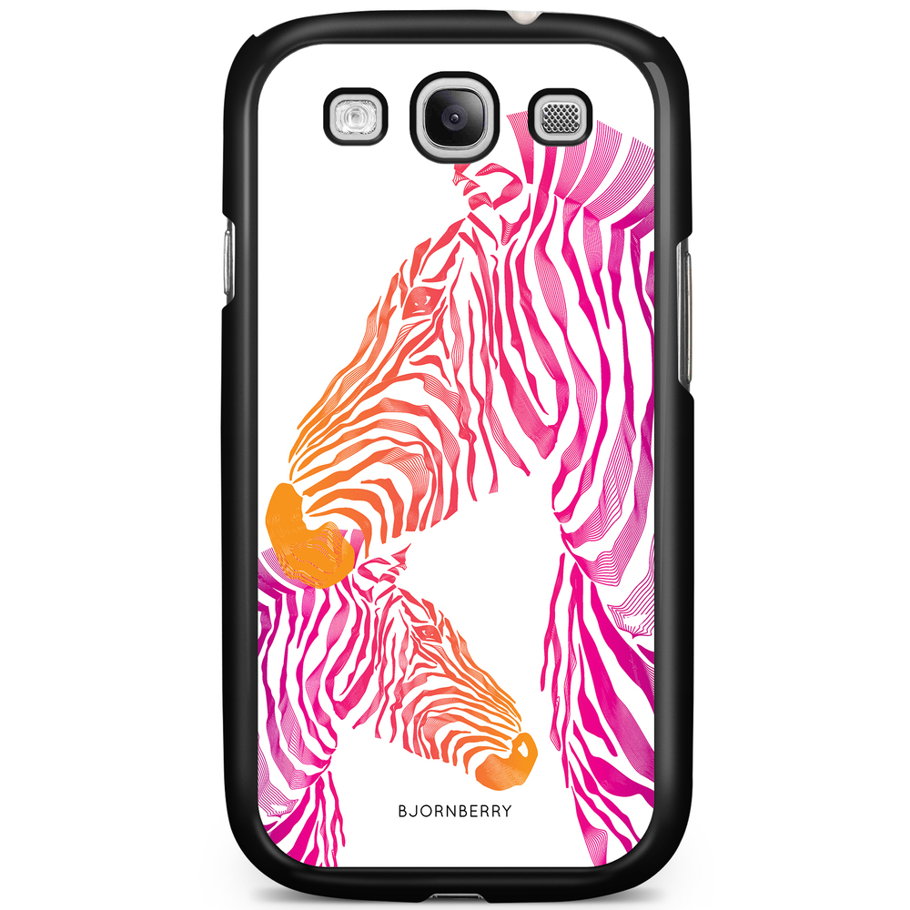 Samsung Galaxy S3 Mini Case - Pink Zebras