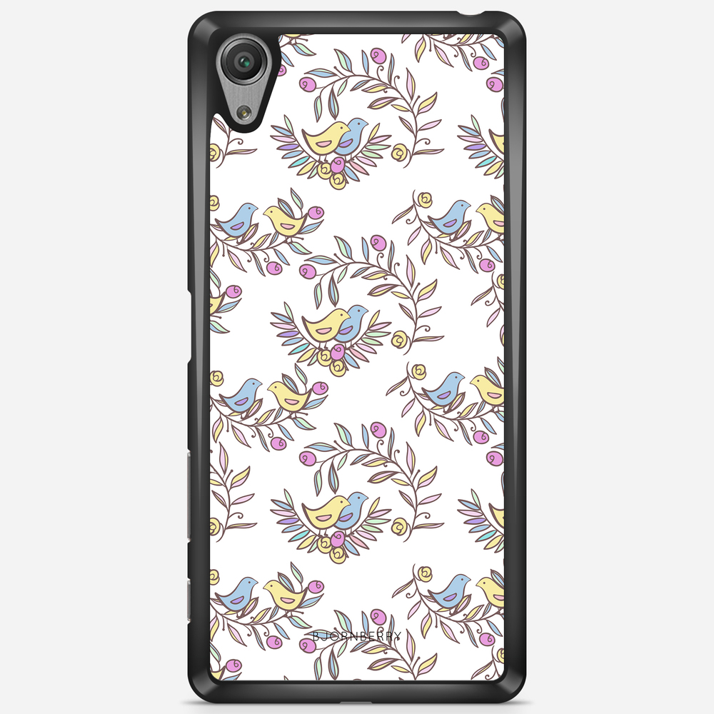 Sony Xperia X Performance Case - Bird Pattern