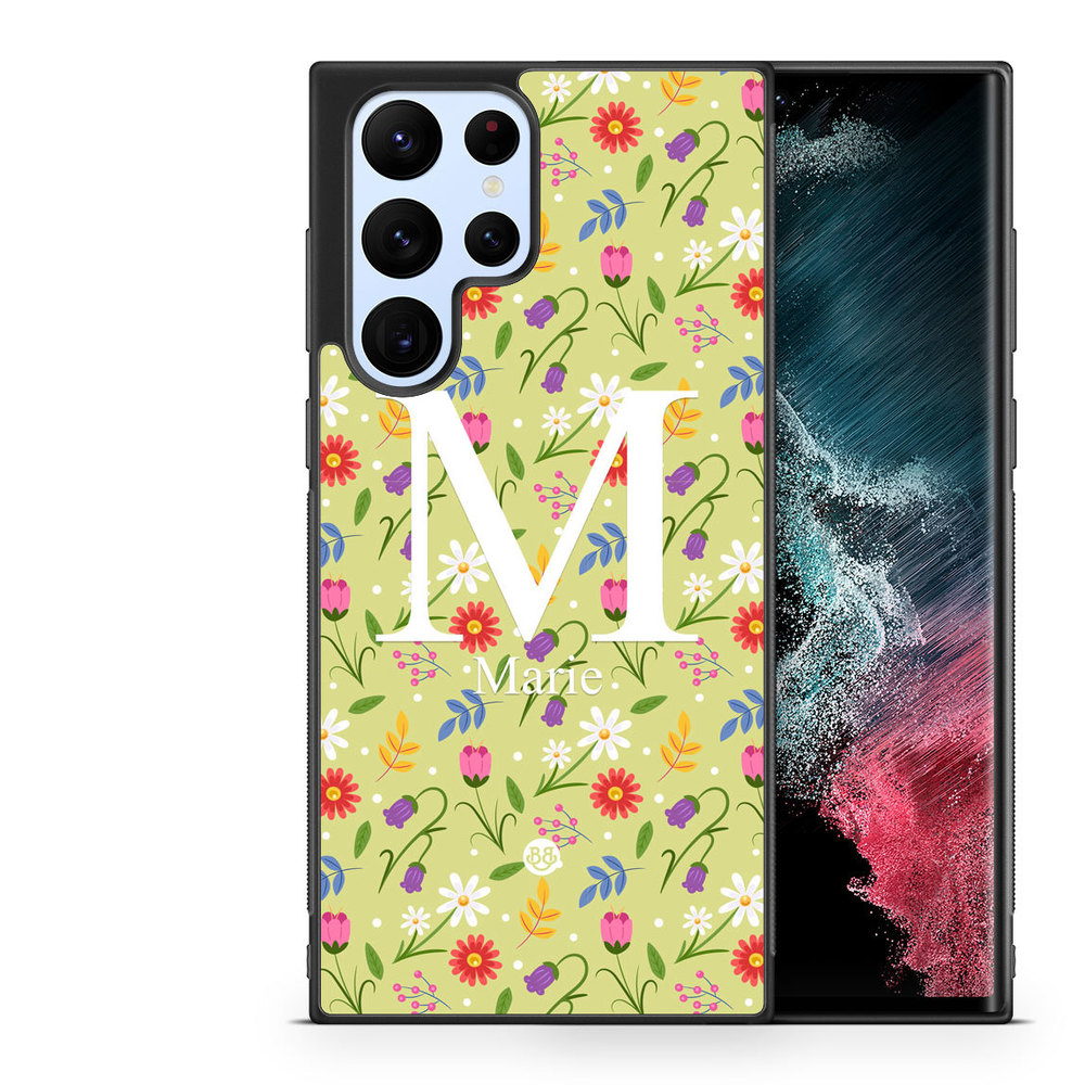 Samsung Galaxy S22 Ultra 5G Custom Case - AWAKEN - Spring Meadow