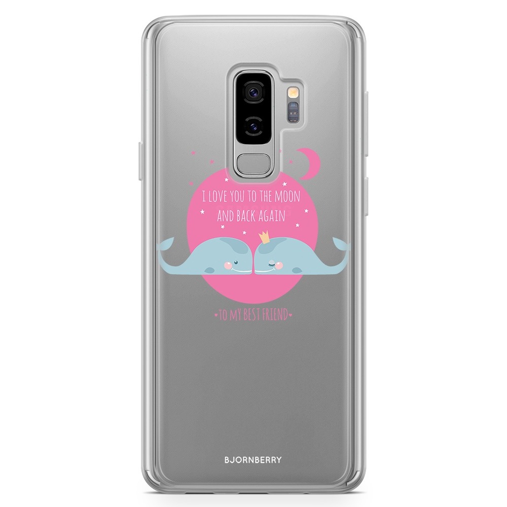 Samsung Galaxy S9 Plus Fashion Skal - Love You To The Moon