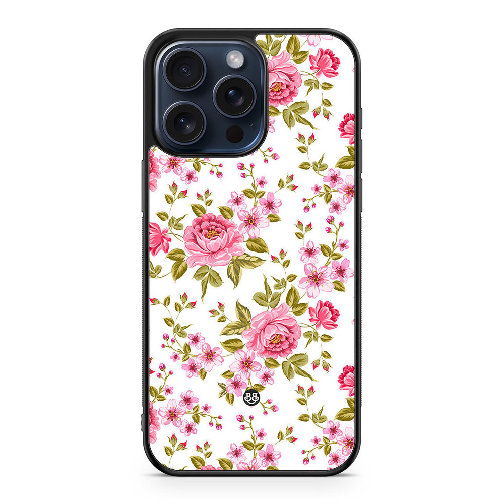 iPhone 15 Pro Max Case - Peony