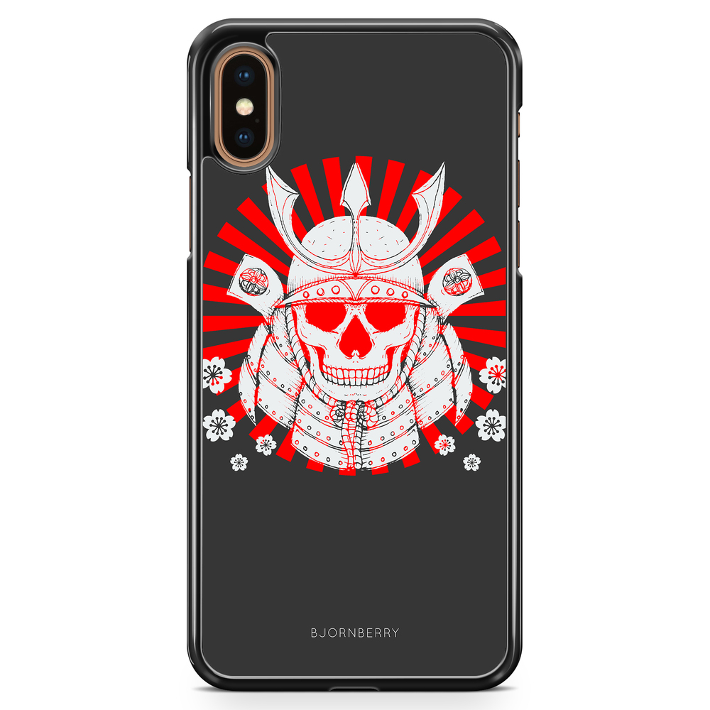 iPhone XS Max Case - Samurai Skull