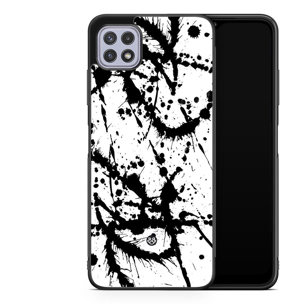 Samsung Galaxy A22 4G Case - Black Blot