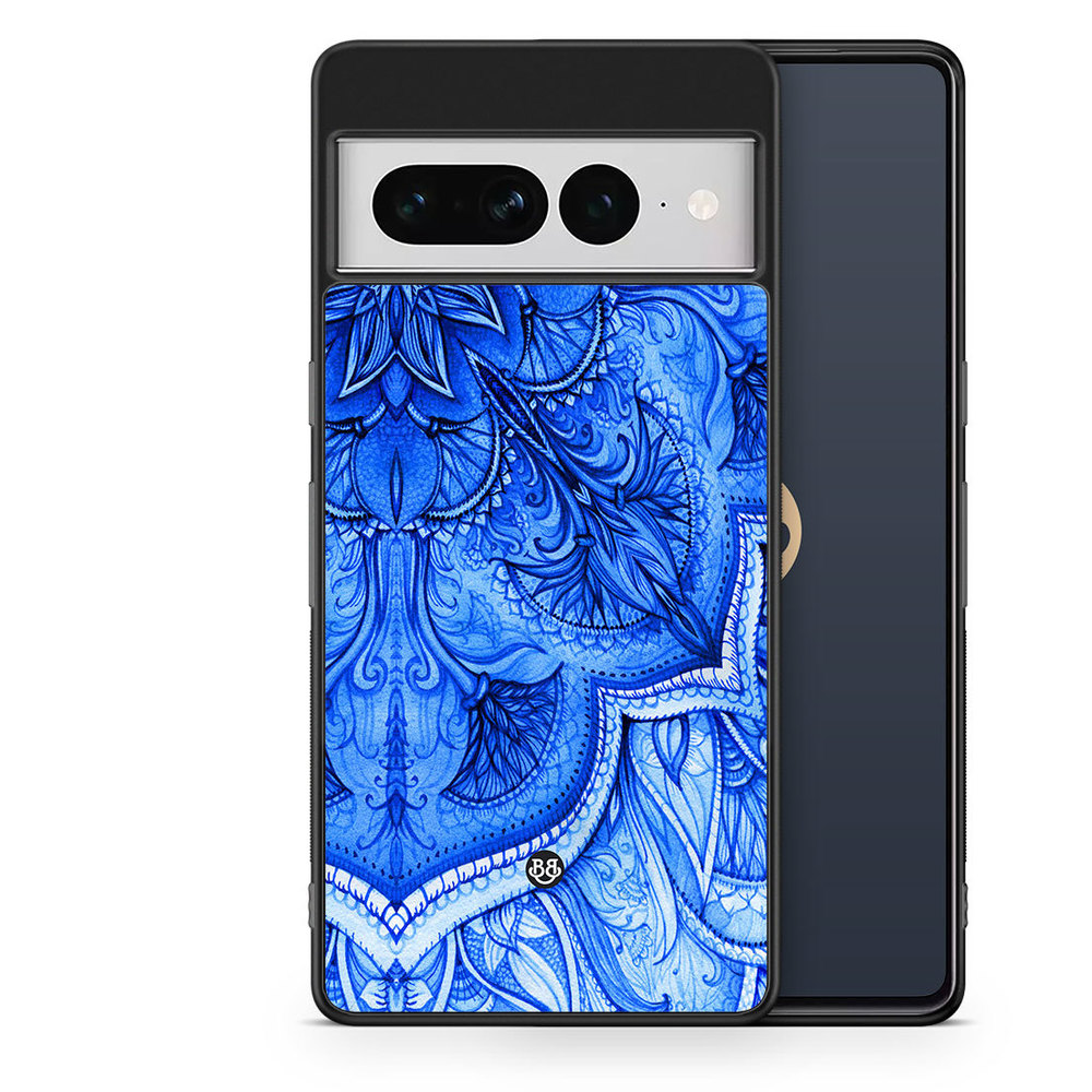 Google Pixel 7 Pro Case - Blue Vintage