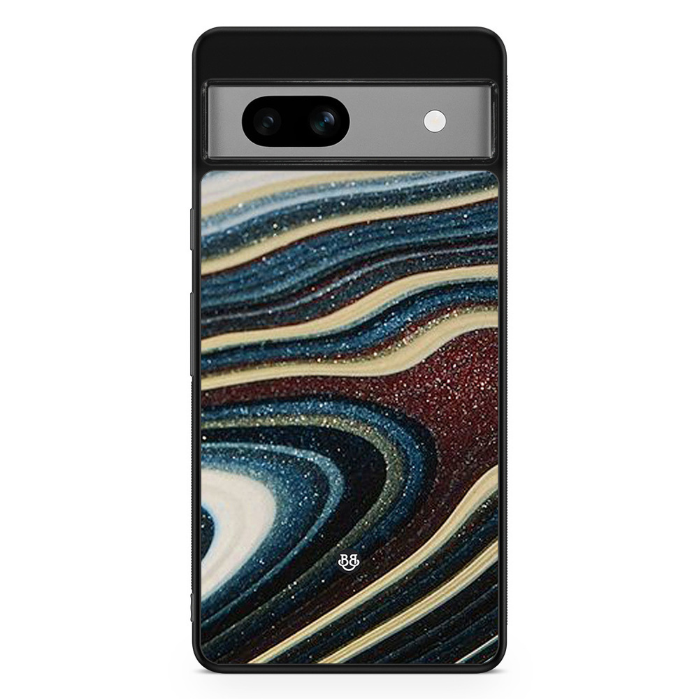 Google Pixel 7a Skal - Malakitmönster