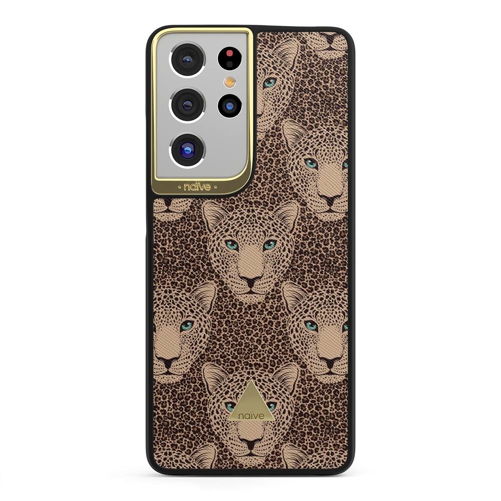 Naive Samsung Galaxy S21 Ultra Case - Leopard