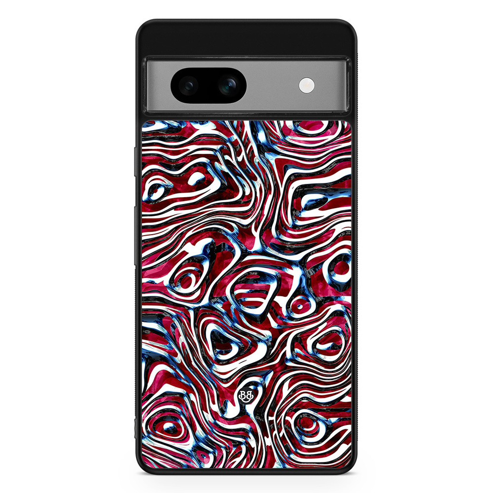 Google Pixel 7a Case - Mineral Pattern