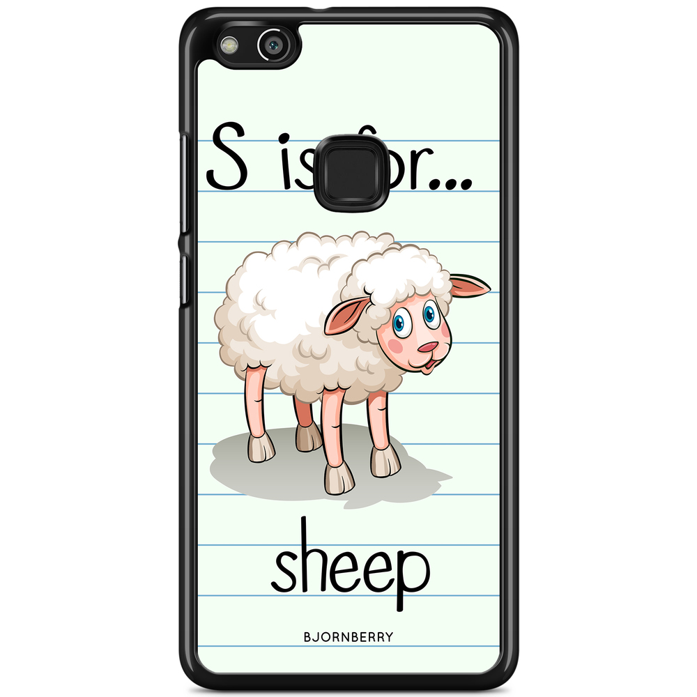 Huawei P10 Lite Case - S is for Sheep