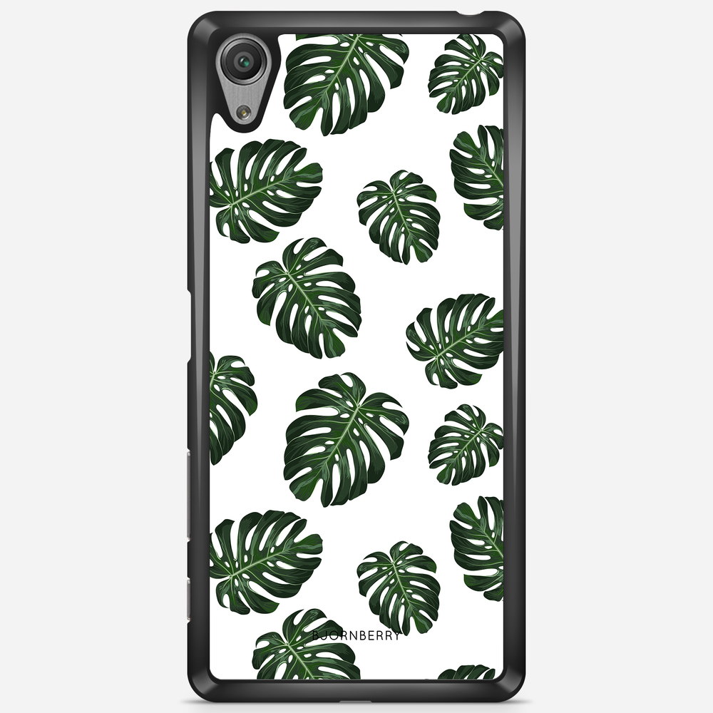 Sony Xperia X Performance Case - Monstera Pattern