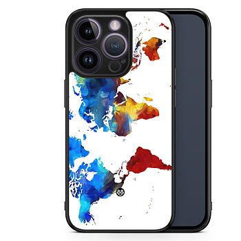 iPhone 14 Pro Case - World Map