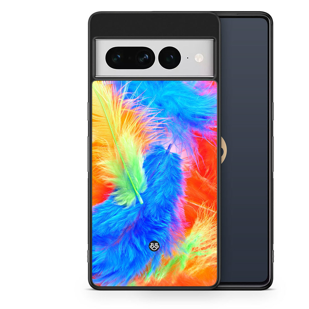 Google Pixel 7 Pro Case - Easter Feathers