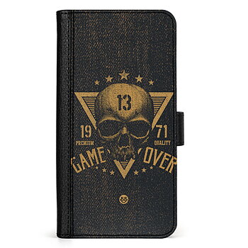 Sony Xperia 10 V Wallet Case - Vintage Skull