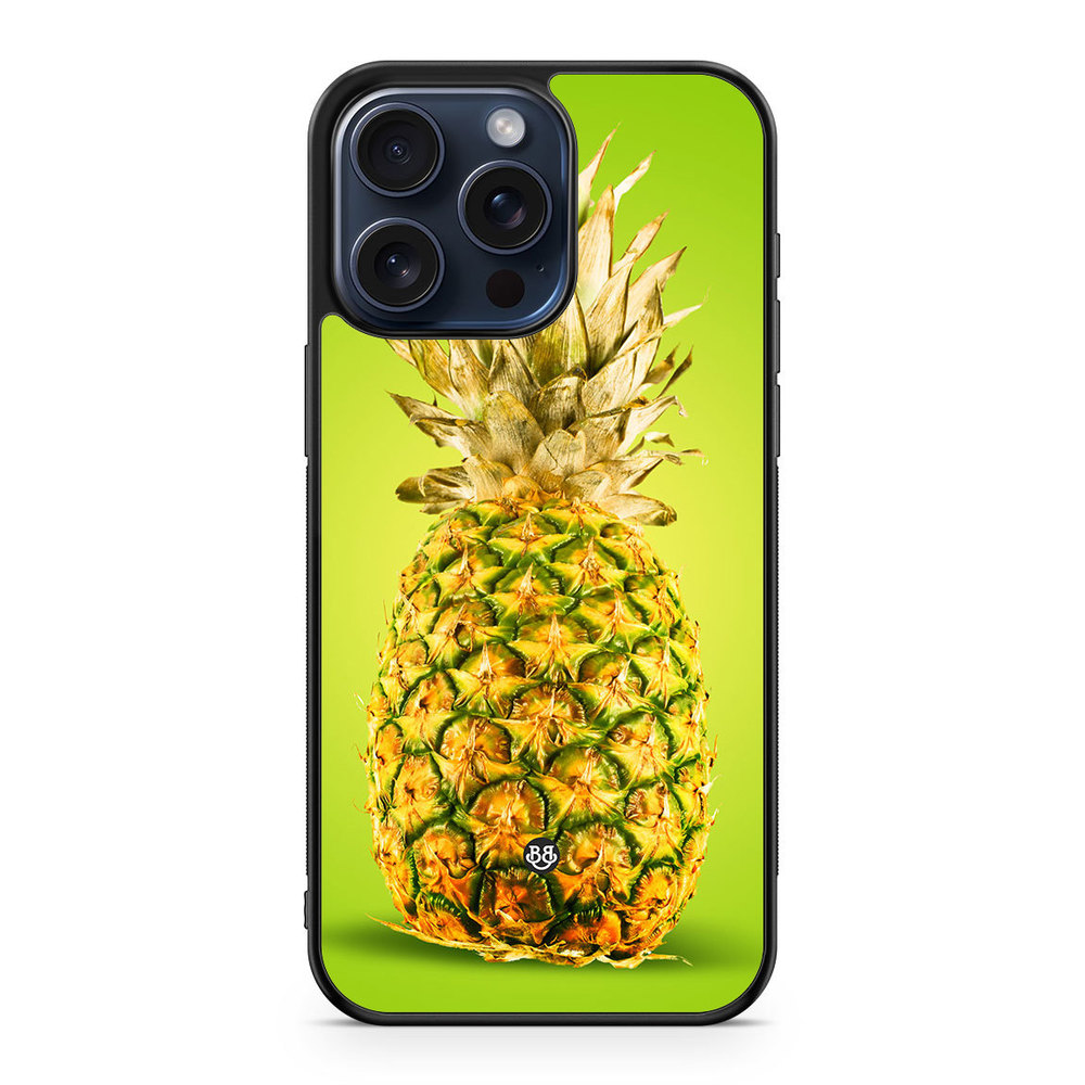 iPhone 15 Pro Max Case - Green Pineapple