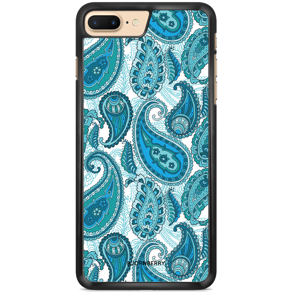 iPhone 7 Plus Case - Blue Paisley