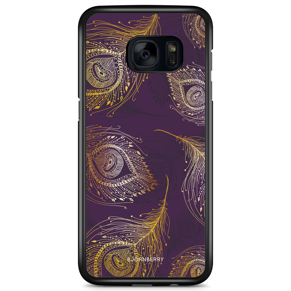 Samsung Galaxy S7 Case - Peacock Feathers