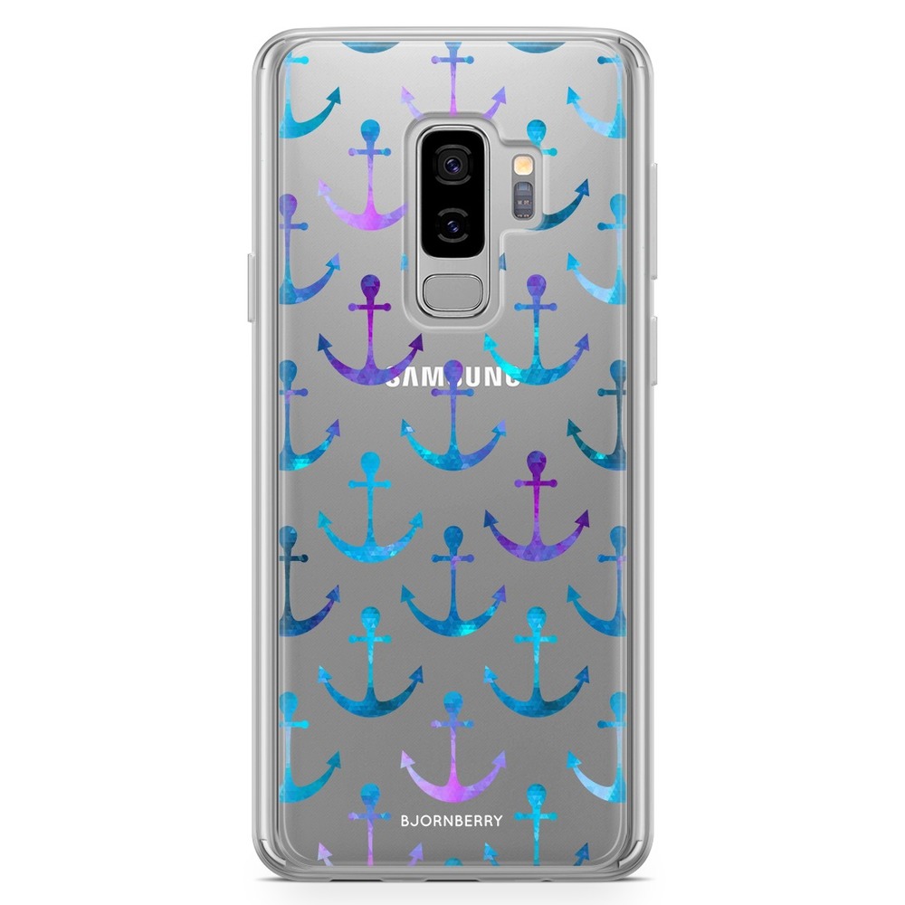 Samsung Galaxy S9 Plus Fashion Case - Anchor Pattern