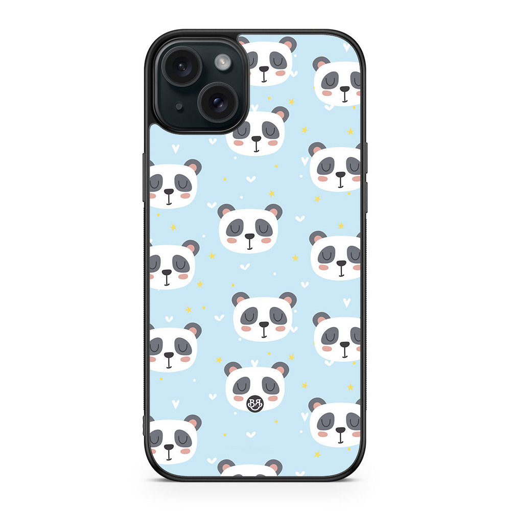 iPhone 15 Plus Case - Panda Pattern