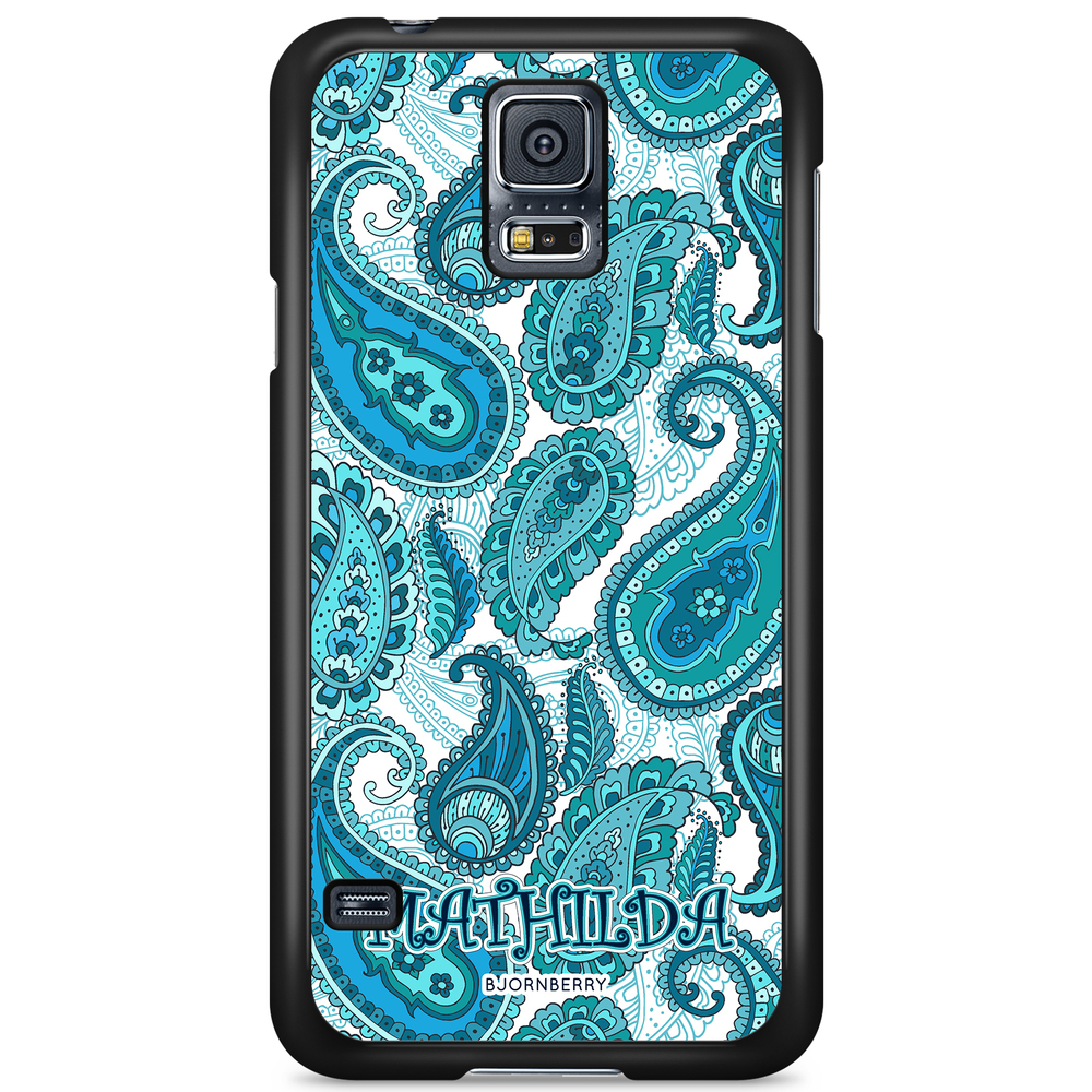 Samsung Galaxy S5 Skal Custom - Paisley Namn | Mobilskal & Mobilfodral BJORNBERRY