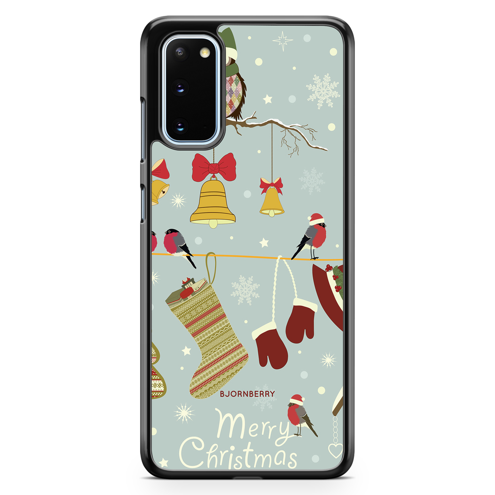 Samsung Galaxy S20 Case - Christmas Owls