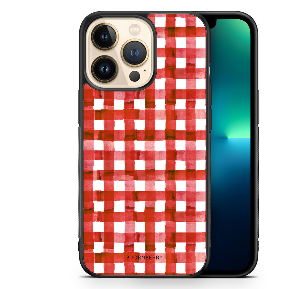 iPhone 13 Pro Case - Red Stripes