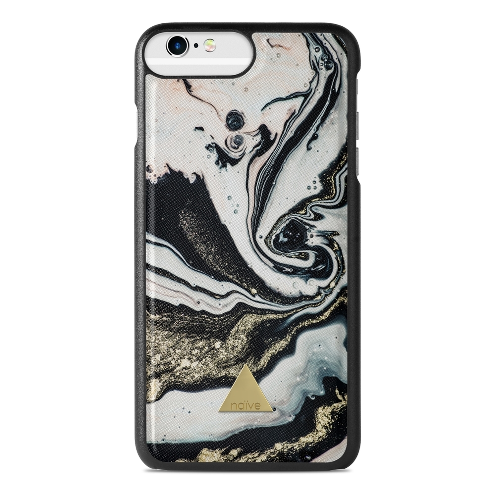 Naive iPhone 6 Plus / 6s Plus Case - Golden Swirl