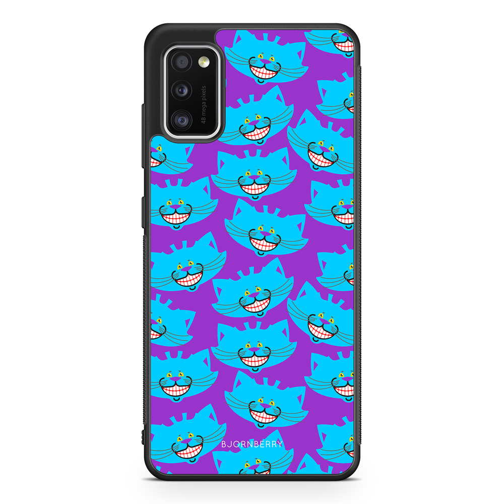 Samsung Galaxy A41 Case - Blue Cats