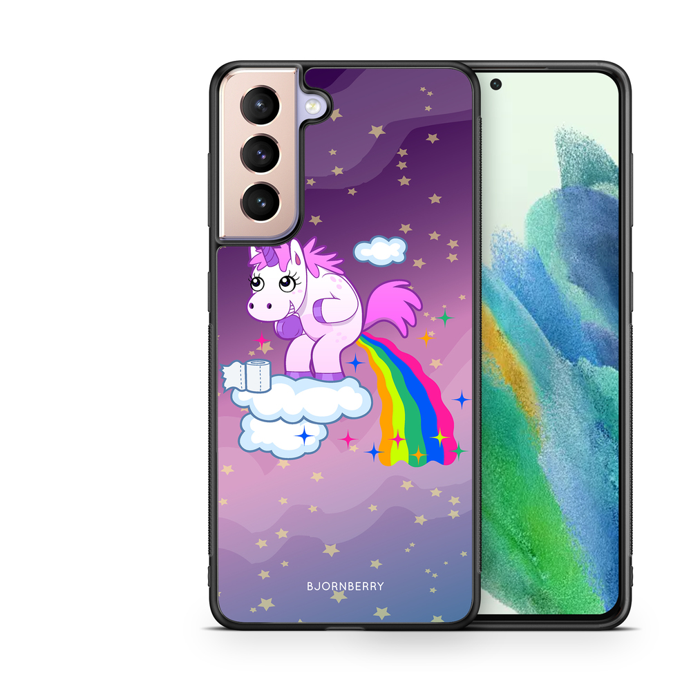 Samsung Galaxy S21 FE 5G Case - Pooping Unicorn