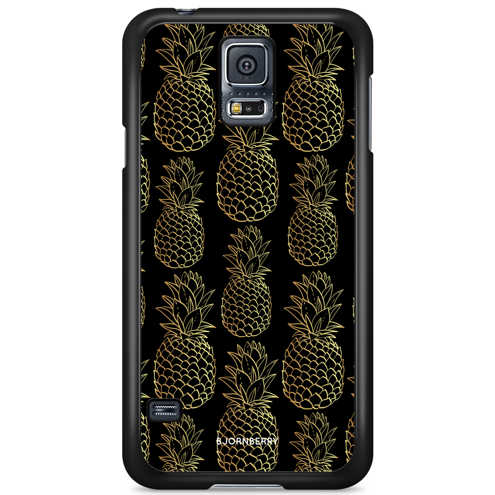 Samsung Galaxy S5/S5 NEO Case - Gold Pineapples