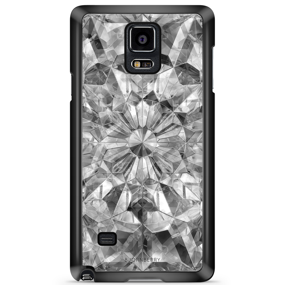 Samsung Galaxy Note 4 Case - Grey Crystals