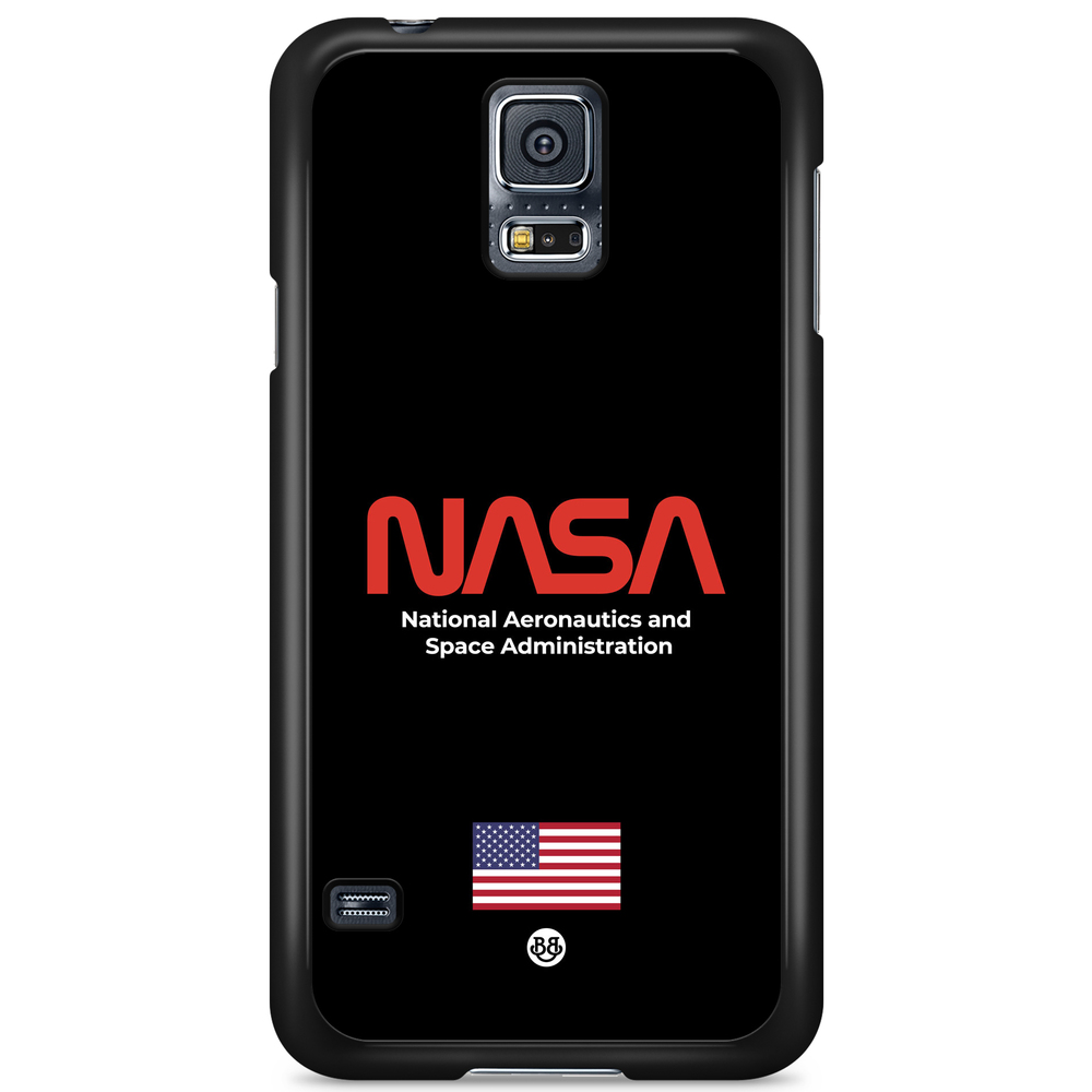 Samsung Galaxy S5/S5 NEO Case - NASA Worm Black