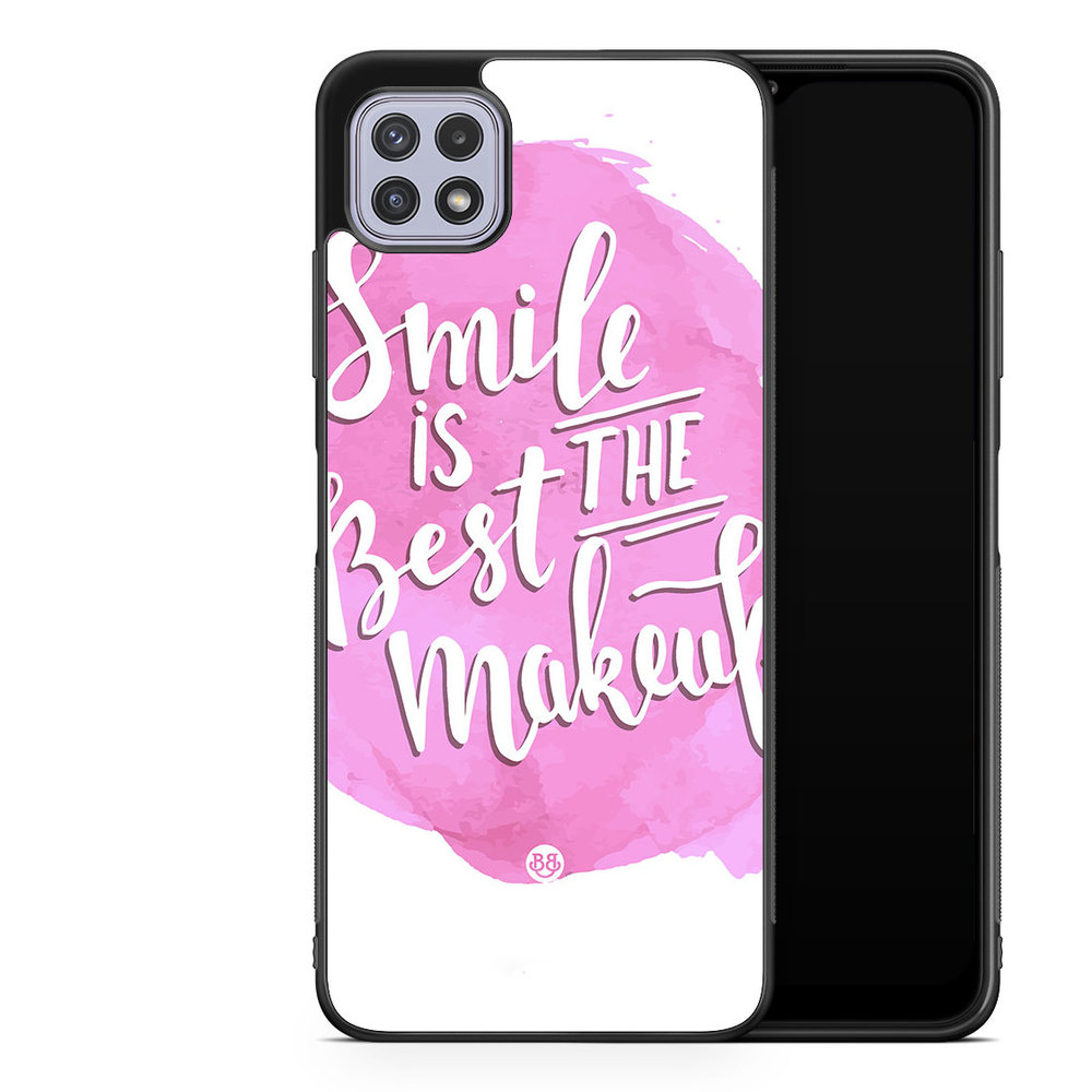 Samsung Galaxy A22 4G Case - Smile Quote