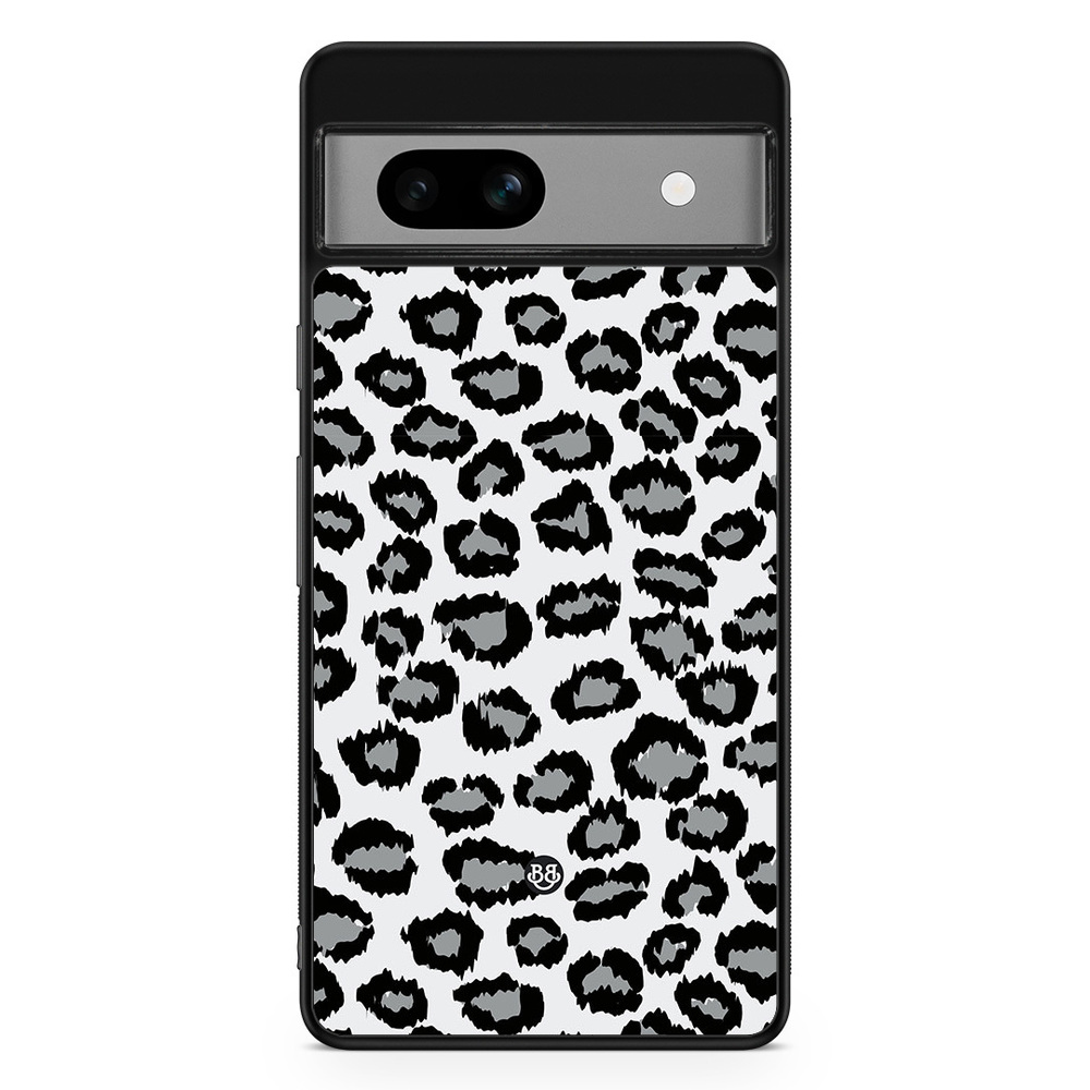 Google Pixel 7a Case - Gray Leopard