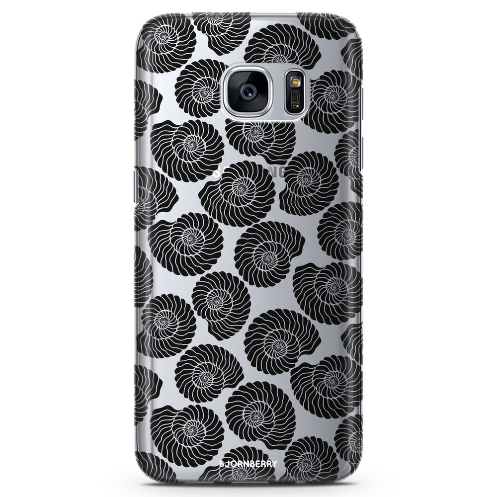 Samsung Galaxy S7 TPU Case - Seashell BW