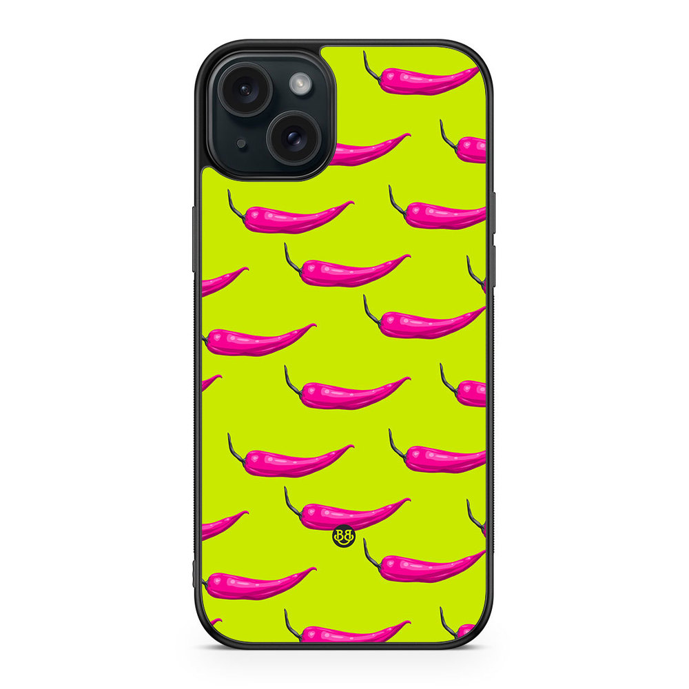 iPhone 15 Plus Case - Chilli Pattern