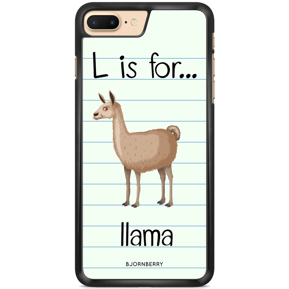 iPhone 7 Plus Case - L Is For Llama