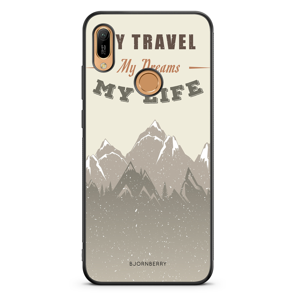 Huawei Y6 2019 Case - My Travels, My Life